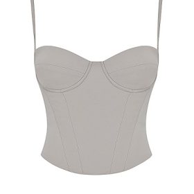 Shanna Oyster Underwired Corset - Image 2