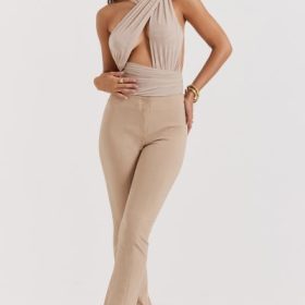 Cai Ecru Trousers - Image 7