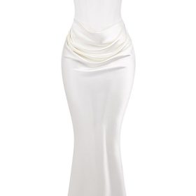 Persephone Ivory Strapless Corset Dress - Image 2
