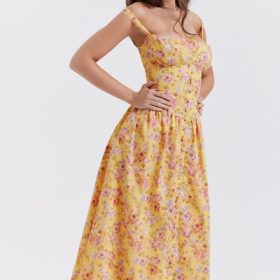 Tatiana Butter Print Midi Sundress - Image 5