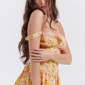 Tatiana Butter Print Midi Sundress - Image 12