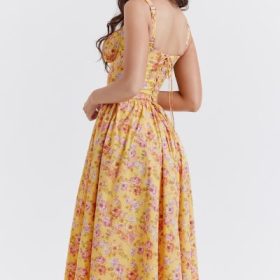 Tatiana Butter Print Midi Sundress - Image 14