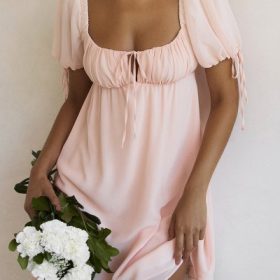 Princess Pink Quartz Mini Dress