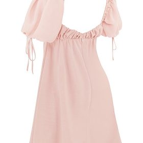 Princess Pink Quartz Mini Dress - Image 3