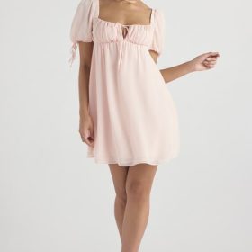 Princess Pink Quartz Mini Dress - Image 7