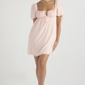 Princess Pink Quartz Mini Dress - Image 8