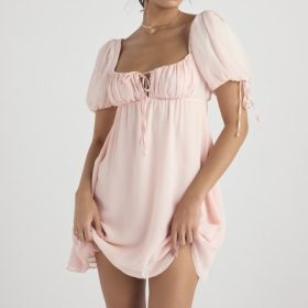 Princess Pink Quartz Mini Dress - Image 11