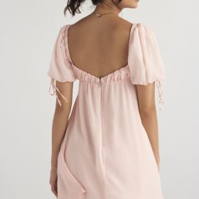 Princess Pink Quartz Mini Dress - Image 15