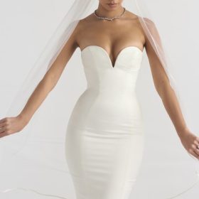 Simone White Soft Tulle Veil - Image 8