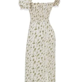 Bellucci Garden Print Shirred Sundress - Image 3