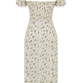 Bellucci Garden Print Shirred Sundress - Image 4