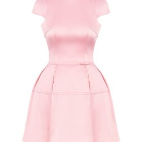 Saida Parisian Pink Backless Mini Dress - Image 2