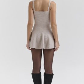 Leigh Biscuit Wool Cashmere Camisole Top