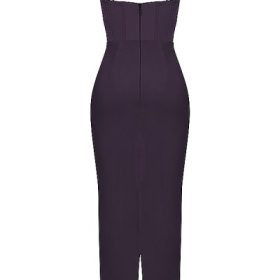 Charmaine Night Shade Corset Maxi Dress - Image 4