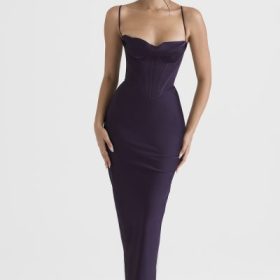 Charmaine Night Shade Corset Maxi Dress - Image 7