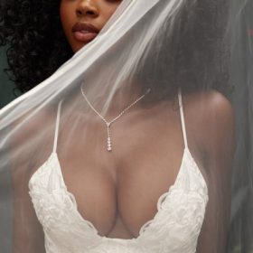 Solene White Lace Bridal Gown