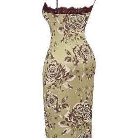 Cassia Floral Print Midi Dress - Image 3