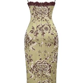 Cassia Floral Print Midi Dress - Image 4