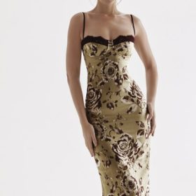 Cassia Floral Print Midi Dress - Image 9