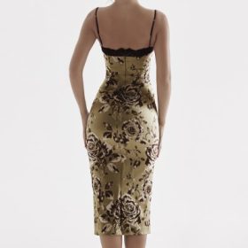 Cassia Floral Print Midi Dress - Image 14
