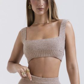 Adhara Barley Natural Wool Bralette - Image 5