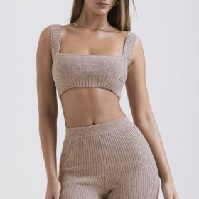 Adhara Barley Natural Wool Bralette - Image 9