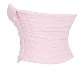 Georgie Ballerina Pink Strapless Corset - Image 3
