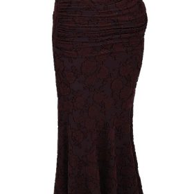 Adrielle Cocoa Midi Skirt - Image 3