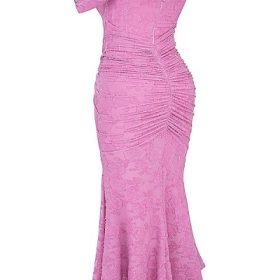 Cesca Rose Pink Floral Maxi Dress - Image 3
