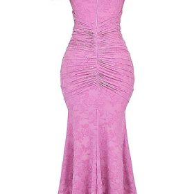 Cesca Rose Pink Floral Maxi Dress - Image 4