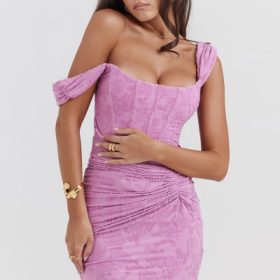 Cesca Rose Pink Floral Maxi Dress - Image 8