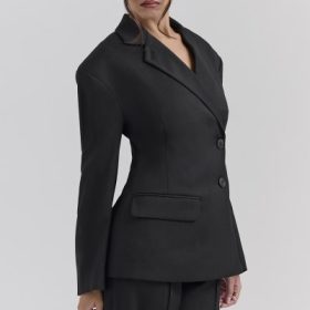 Hudson Black Hourglass Blazer - Image 10