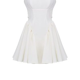 Florianne Ivory Bow Mini Dress - Image 2
