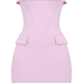 Naia Cotton Candy Strapless Mini Dress - Image 2