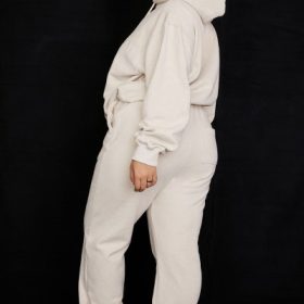 Sky Oatmeal Fleece Back Jogging Trouser - Image 10