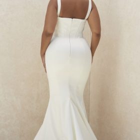 Francoise Ivory Balconette Corset Bridal Gown - Limited Edition