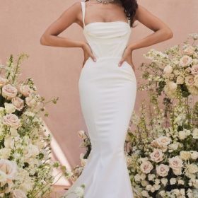 Francoise Ivory Balconette Corset Bridal Gown - Limited Edition - Image 5