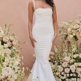 Francoise Ivory Balconette Corset Bridal Gown - Limited Edition - Image 7