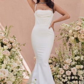 Francoise Ivory Balconette Corset Bridal Gown - Limited Edition - Image 8