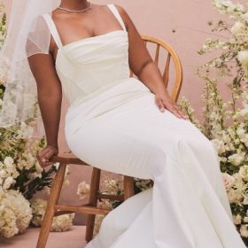 Francoise Ivory Balconette Corset Bridal Gown - Limited Edition - Image 11