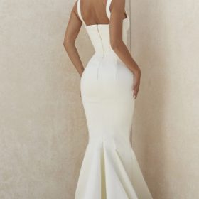 Francoise Ivory Balconette Corset Bridal Gown - Limited Edition - Image 16
