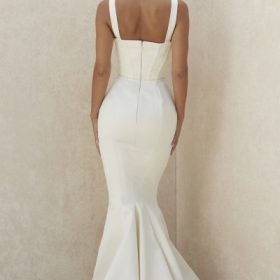 Francoise Ivory Balconette Corset Bridal Gown - Limited Edition - Image 17