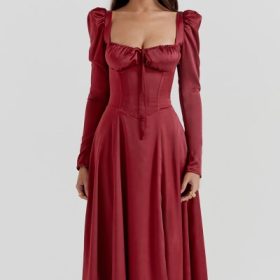 Sebille Ruby Corset Midi Dress - Image 5