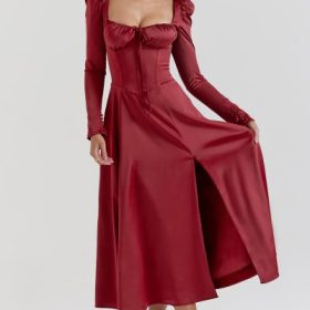 Sebille Ruby Corset Midi Dress - Image 8