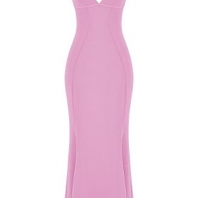 Loren Pink Maxi Dress - Image 2