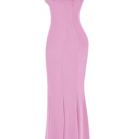 Loren Pink Maxi Dress - Image 3
