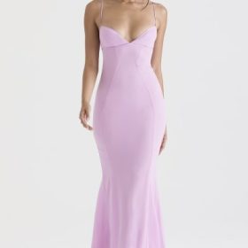 Loren Pink Maxi Dress - Image 7