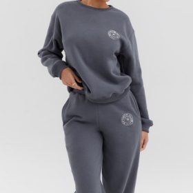 Haze Slate Crew Neck Sweatshirt - Image 5