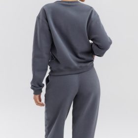 Haze Slate Crew Neck Sweatshirt - Image 12