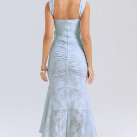 Cesca Bluebell Floral Maxi Dress